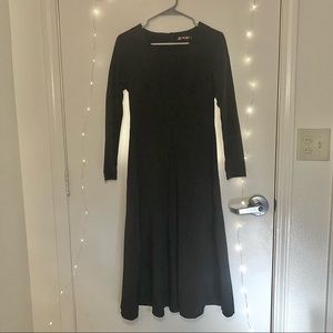Long Black Dress - Concert Black!